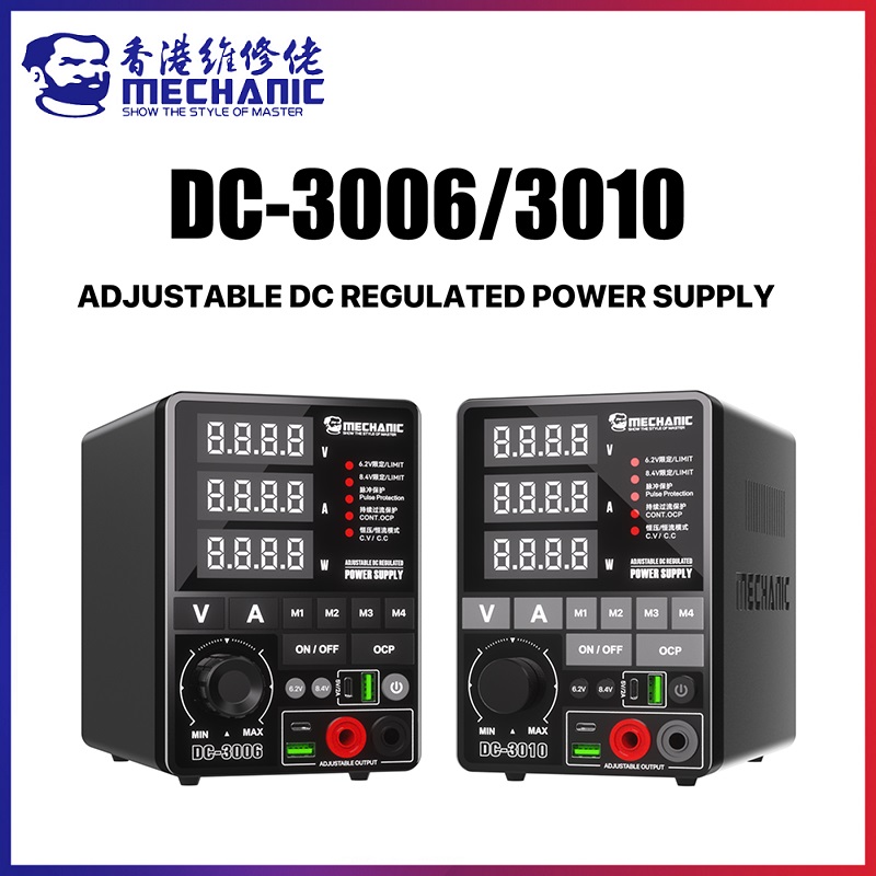 High Precision Dc Power Supply 30V 10A - Catu Daya DC yang Dapat Disesuaikan