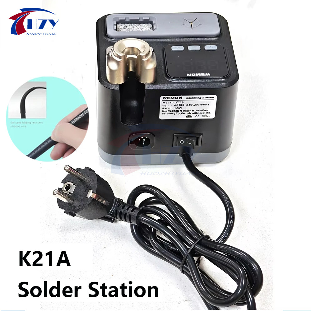 Stasiun Penyolderan WEMON K21A - C210 Precision Soldering Station ulasan dan harga