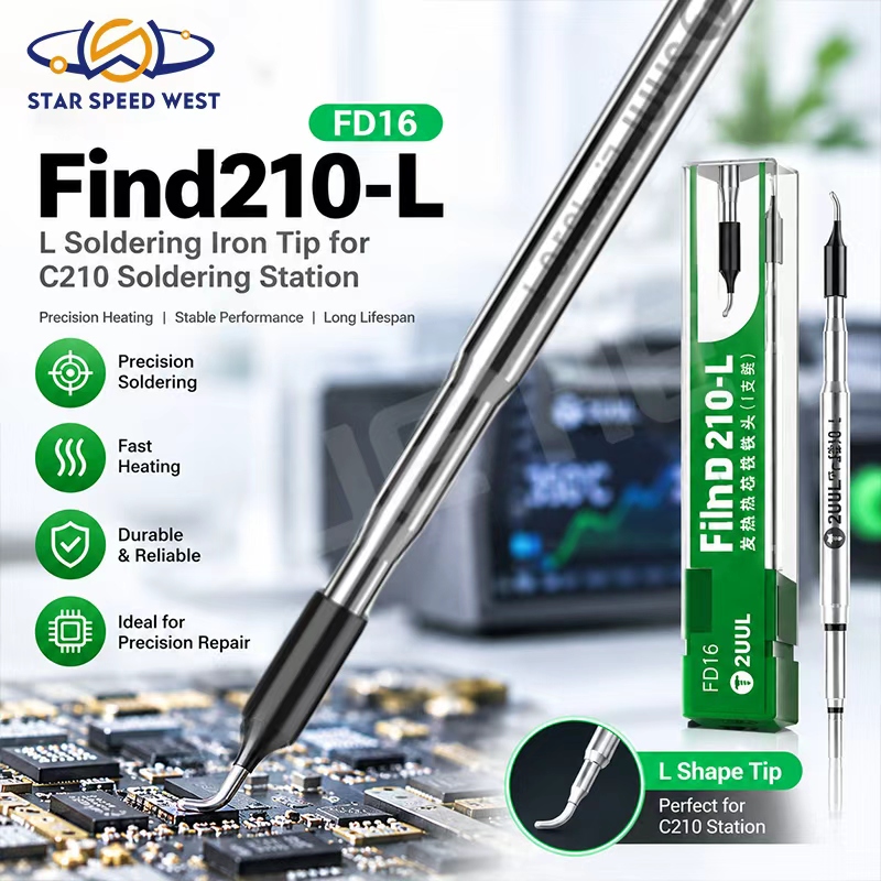 2UUL FD16 Find210-L Pengganti  - C210 Precision Soldering Station ulasan dan harga