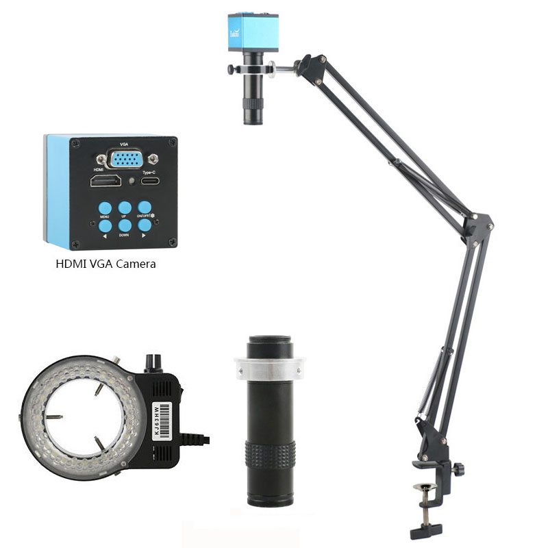 1X-200X Zoom yang Dapat Disesu - 4K Microscope Camera Sony Sensor ulasan dan harga
