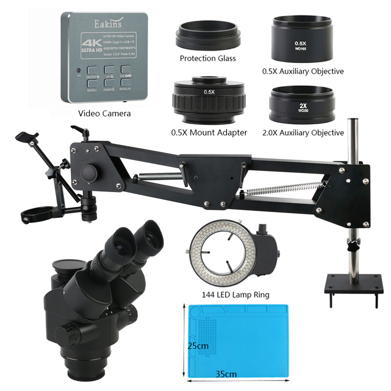 Mikroskop Stereo simul-90x, mi - Simul-Focal Industrial Microscope 4K Hdmi ulasan dan harga