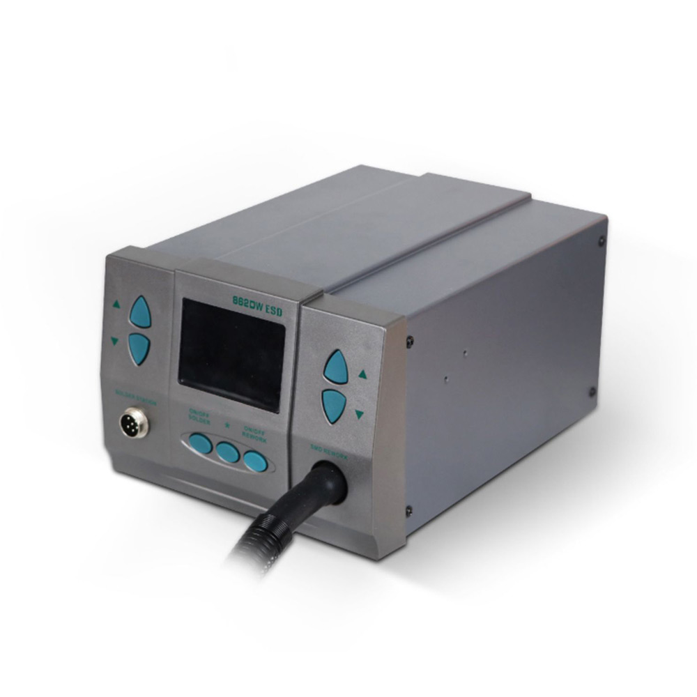 Stasiun Penyolderan 1000W/1300 - Hot Air Rework Station 861Dw ulasan dan harga