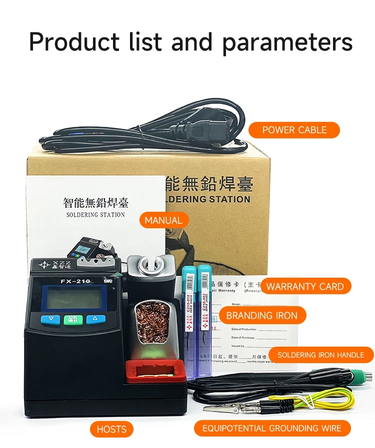 Stasiun Solder Presisi Super X - C210 Precision Soldering Station ulasan dan harga